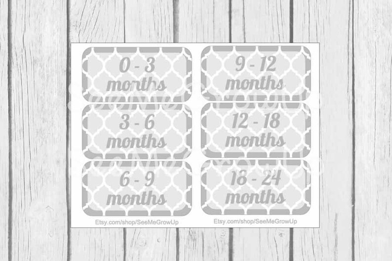 Clothes Drawer Dividers Stickers Dresser Labels Inside Dresser Drawer Stickers Baby Organizers Gray White Moroccan
