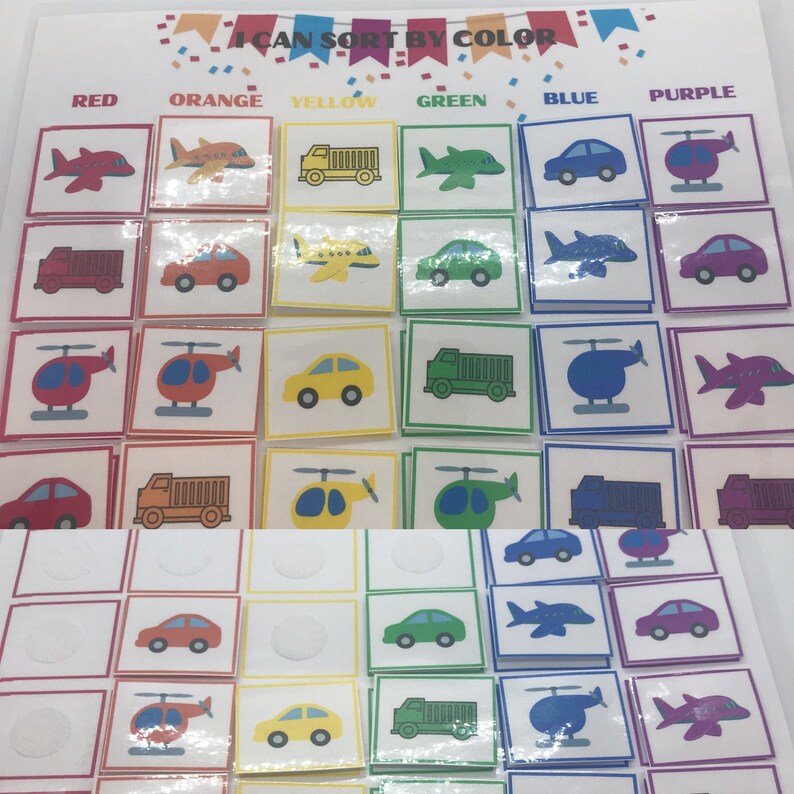 Printable Toddler Learning Busy Binder - Etsy