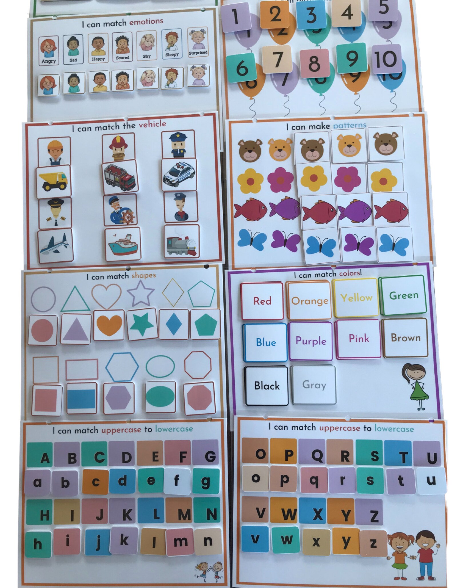 Early Learning Binder Toddler Educational Binder Preschool Etsy