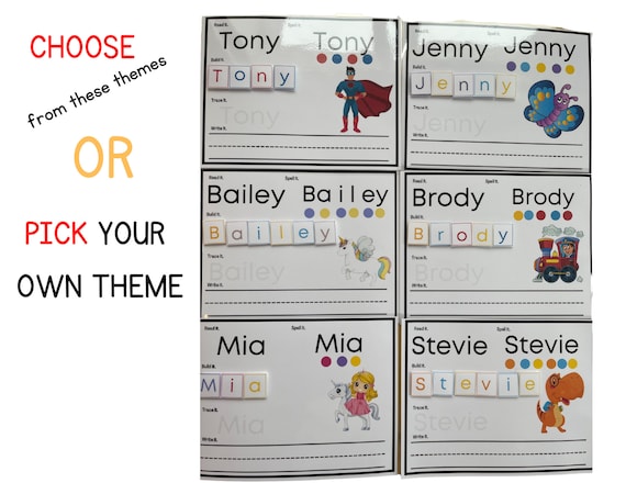 Dry Erase Name Mat Learn to Spell and Write Name for preschooler and kindergarten Dry Erase Name Mat Learn to Spell and Write Name for preschooler and kindergarten