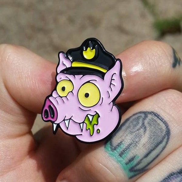 ACAB Pig Enamel Pin / Lapel Pin