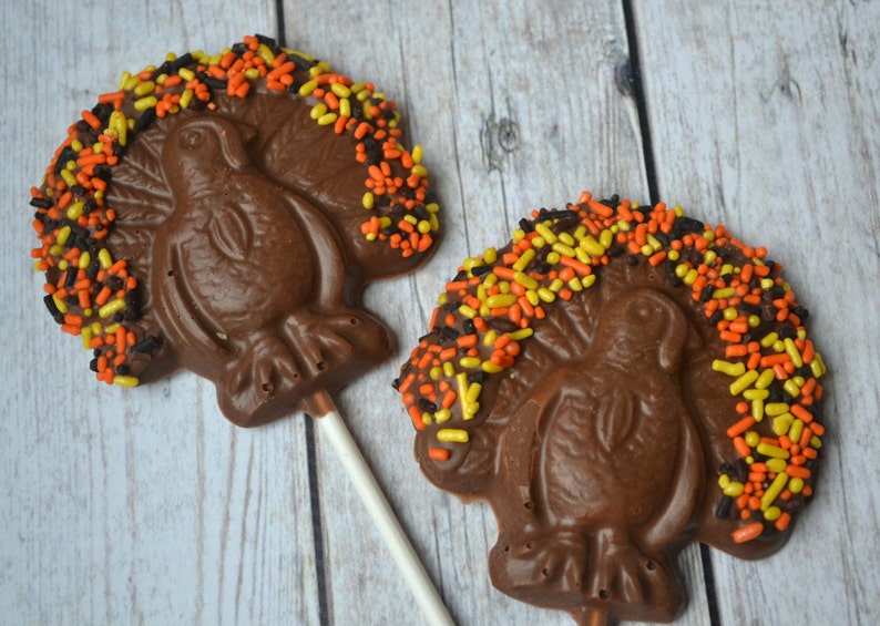Edible thanksgiving cake toppers