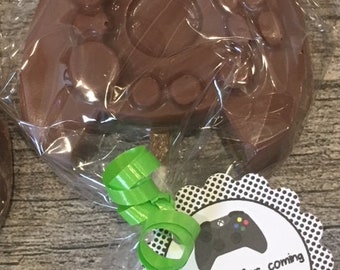 Chocolate Video Game Controller Lollipop - Chocolate Game Controller - Gamer Party Favor - Chocolate Games Control - Video Game Controller