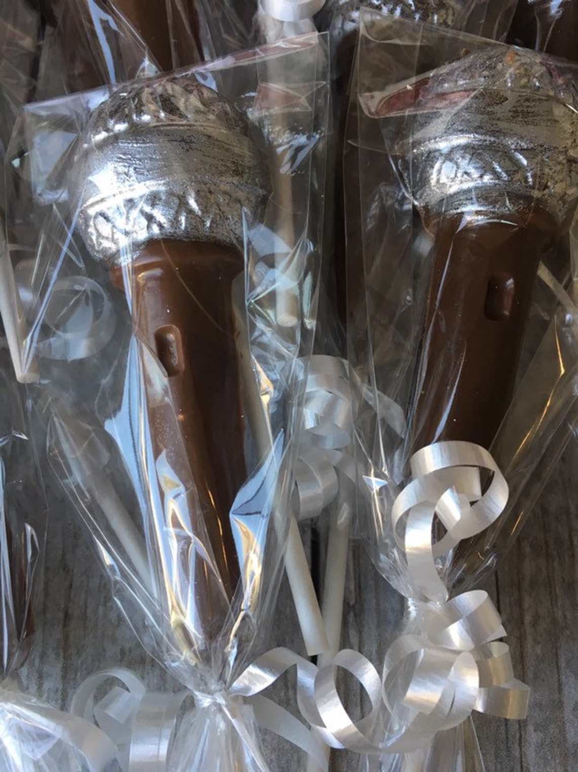 Microphone Chocolate Lollipops 12 lollipops Rock Star party Etsy