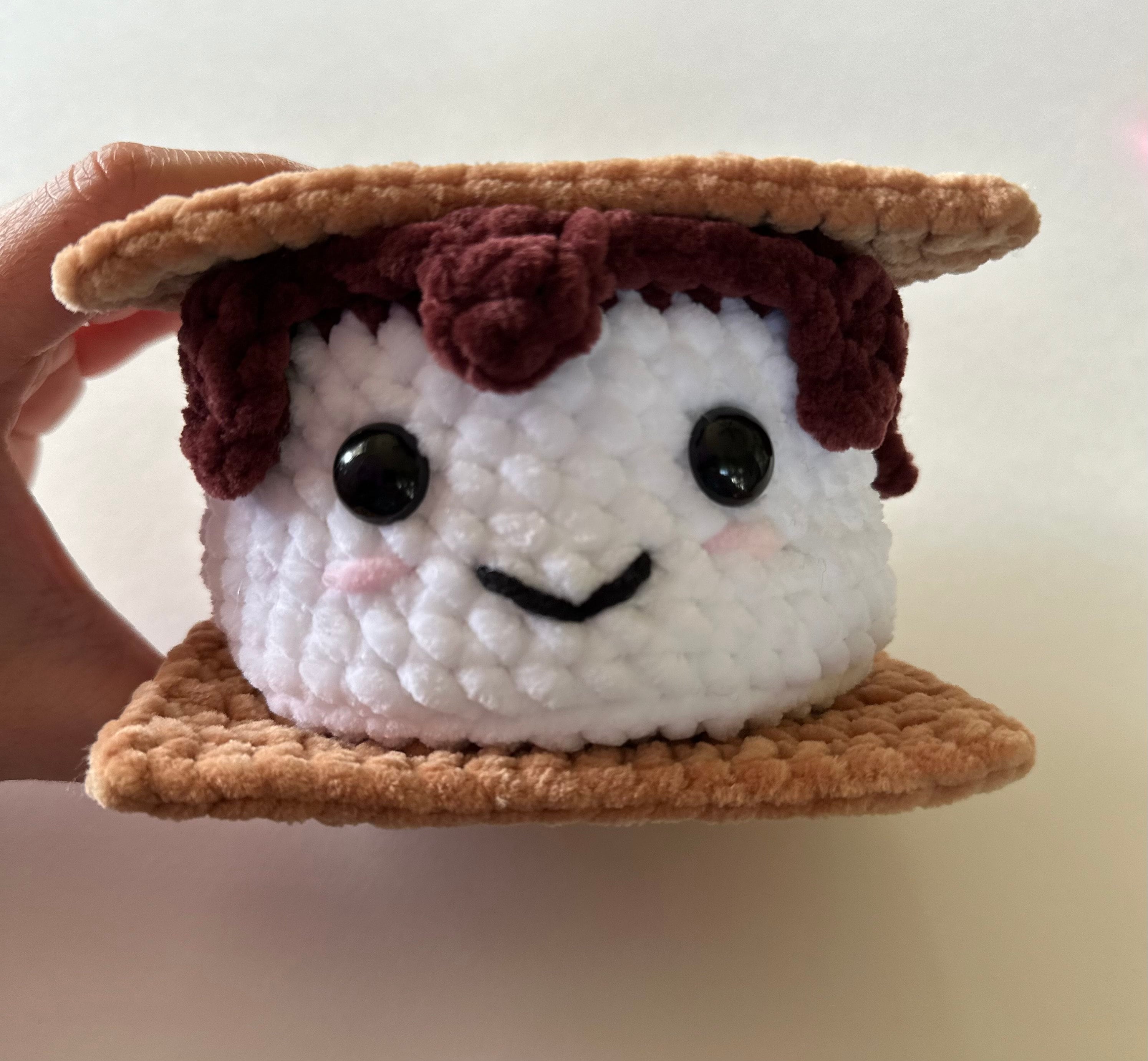 Smore Pattern S'more Crochet Pattern: Low Sew Plush Tutorial (PDF Pattern) - Etsy