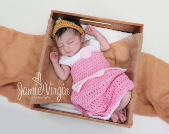 Crochet Sleeping Beauty Dress - Etsy