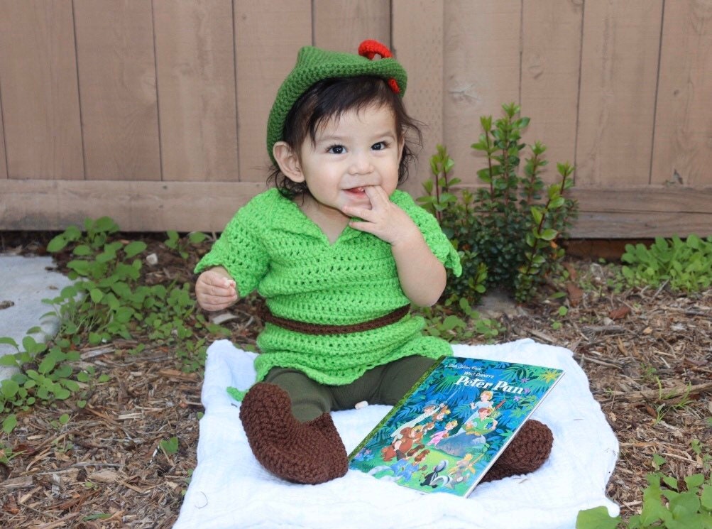 Peter Pan Costume Newborn - Main Image