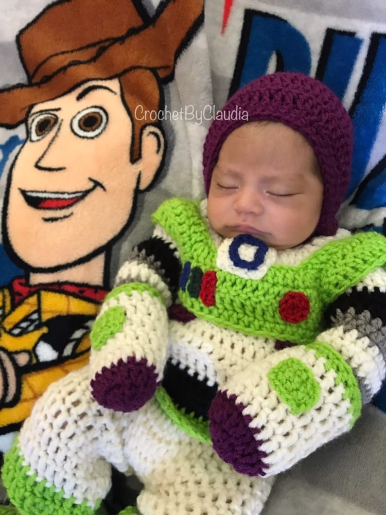 Crochet Buzz Lightyear Photoprop Set/buzz Lightyear - Etsy