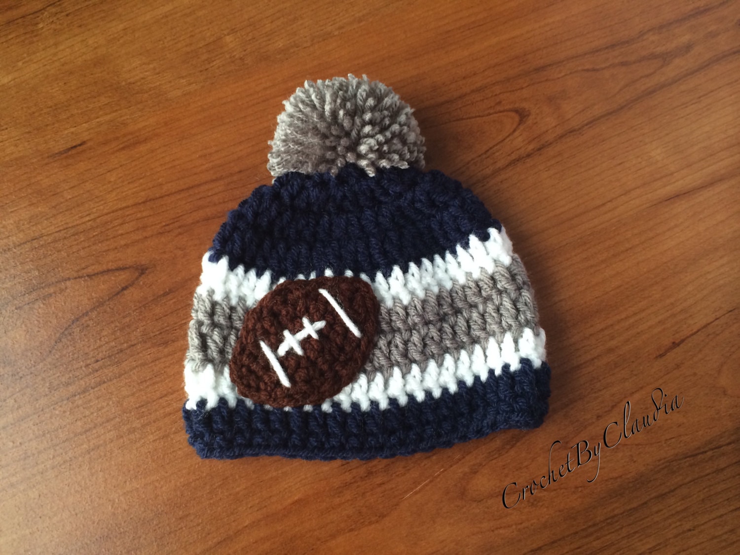 Crochet Dallas Cowboys Inspired Beanie Any Size Etsy
