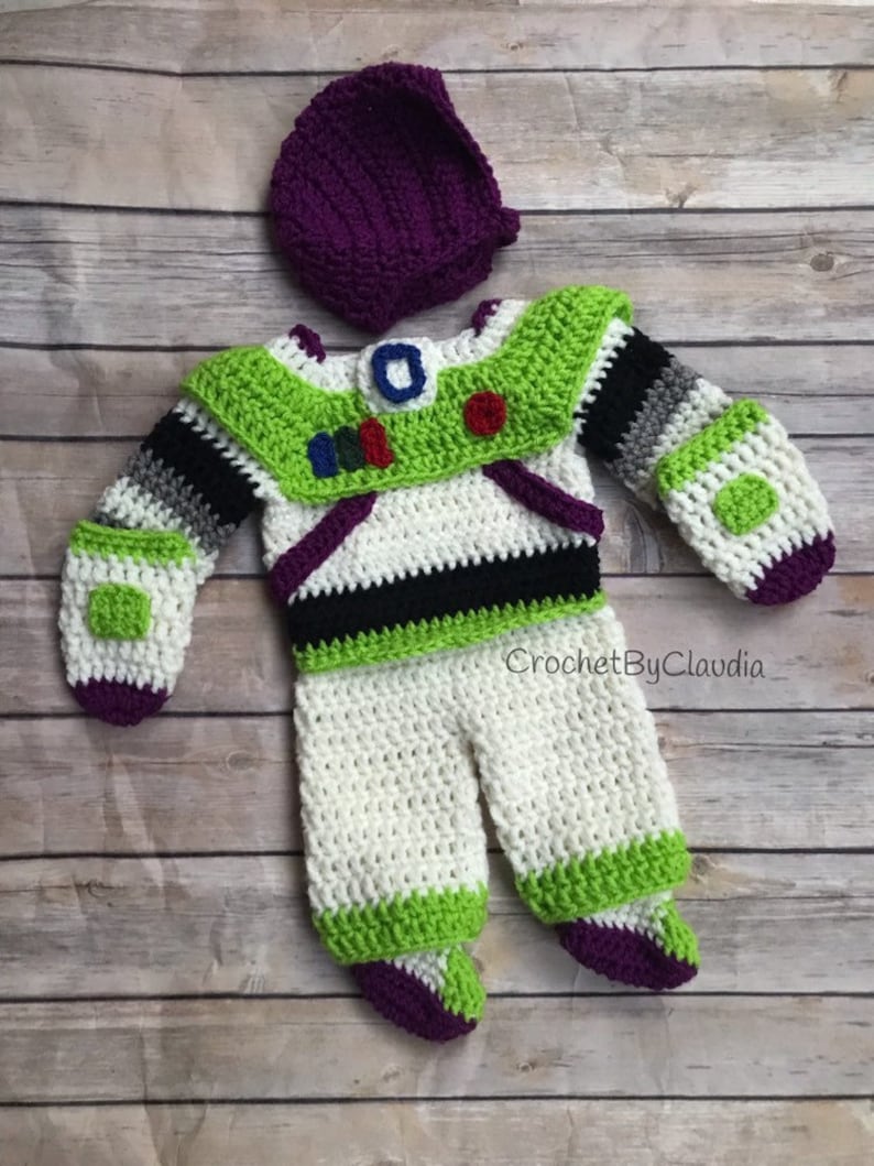 Crochet Buzz Lightyear PhotoProp Set/Buzz Lightyear | Etsy