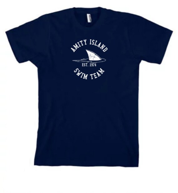FUNNY TSHIRT Amity Island Swim Team T 