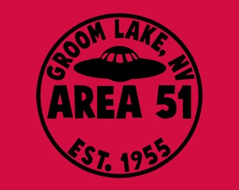 AREA 51 Camiseta Ufo Sci Fi Camiseta Alienígena Camiseta de Terror Trekkie Mens Kids Camiseta (también disponible en sudaderas de cuello redondo y sudaderas con capucha SM-5XL