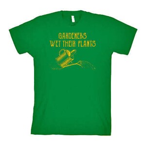 VEGAN TSHIRT Gardeners Wet Their Plants T-Shirt Vegetarian Mens Womens Tee Shirt also available on crewneck sweatshirts and hoodies SM-5XL image 2