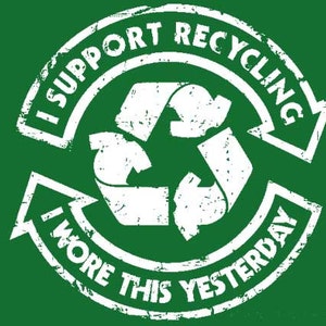 RECYCLING SHIRT Funny Earthday Vegan Vegetarian T-Shirt Gamer Mens Kids Tee Shirt also available on crewneck sweatshirts and hoodies SM-5XL