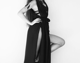 white grecian maxi dress