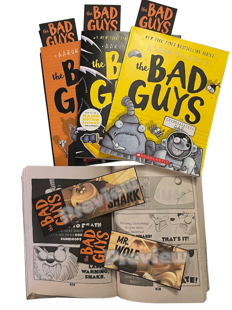the-bad-guys-bookmarks-printable-goodie-bag-fun-bad-guys-etsy