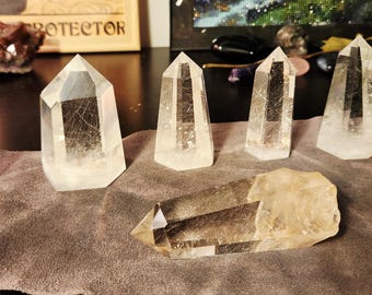 Zilveren rutielkwartstoren Zelfstaand licht verspreidend prisma