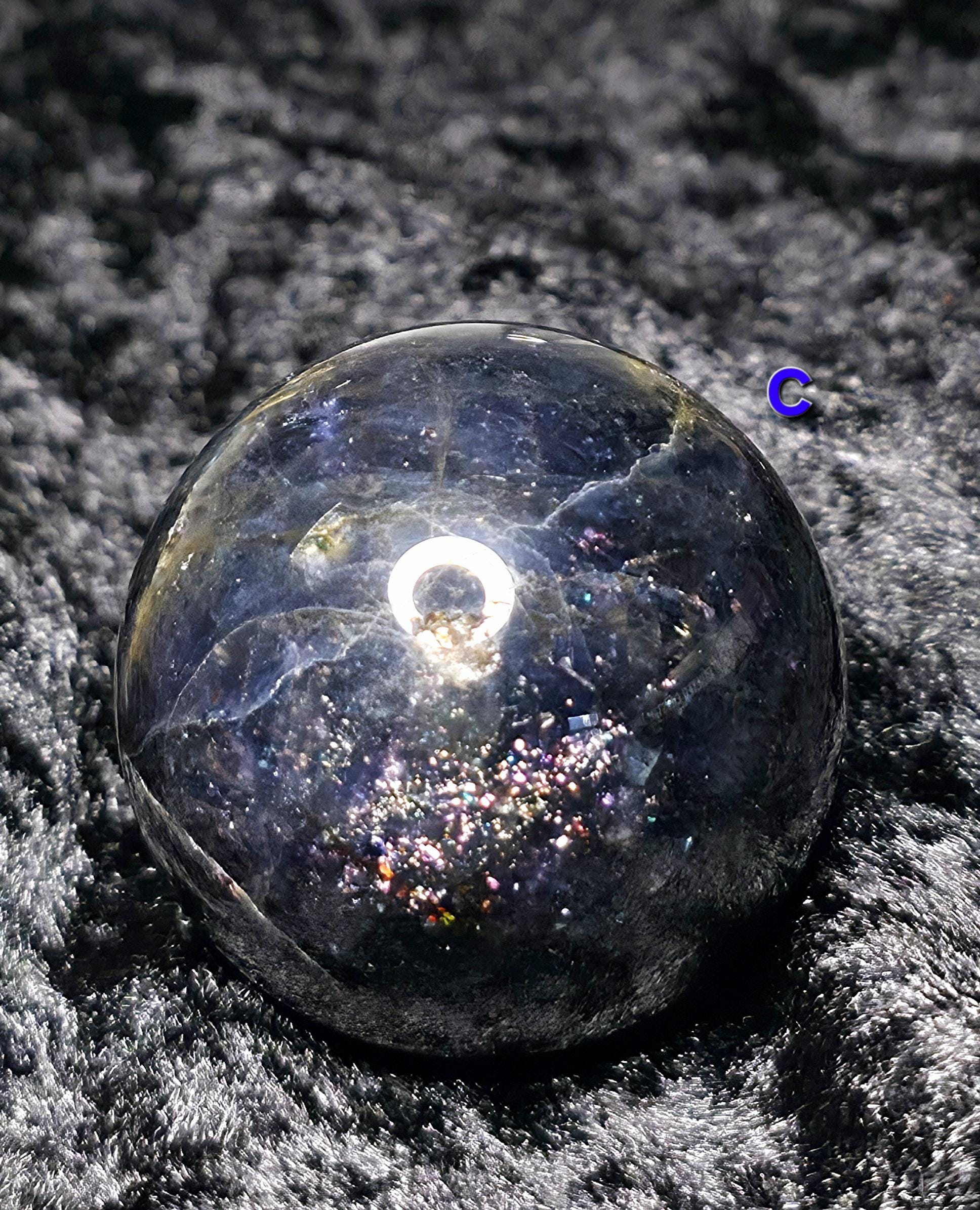 Iolite Sphere - Etsy