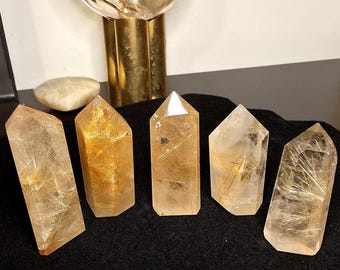 Gouden rutielkwarts torens punten obelisk zelfstaand