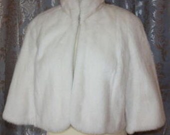 Faux Fur Capelet Bride&#39;s Cape Winter Wedding Coat Available in Winter  faux fur