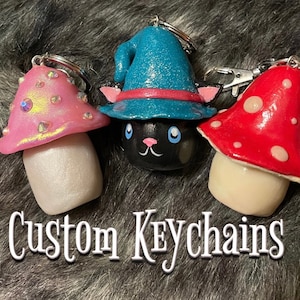 Custom Stash Jar Keychains