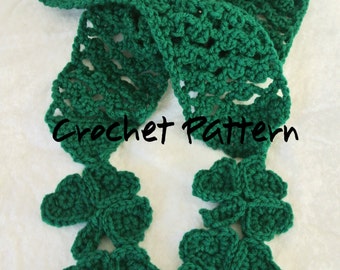 St. Patrick's Day Scarf Crochet Pattern