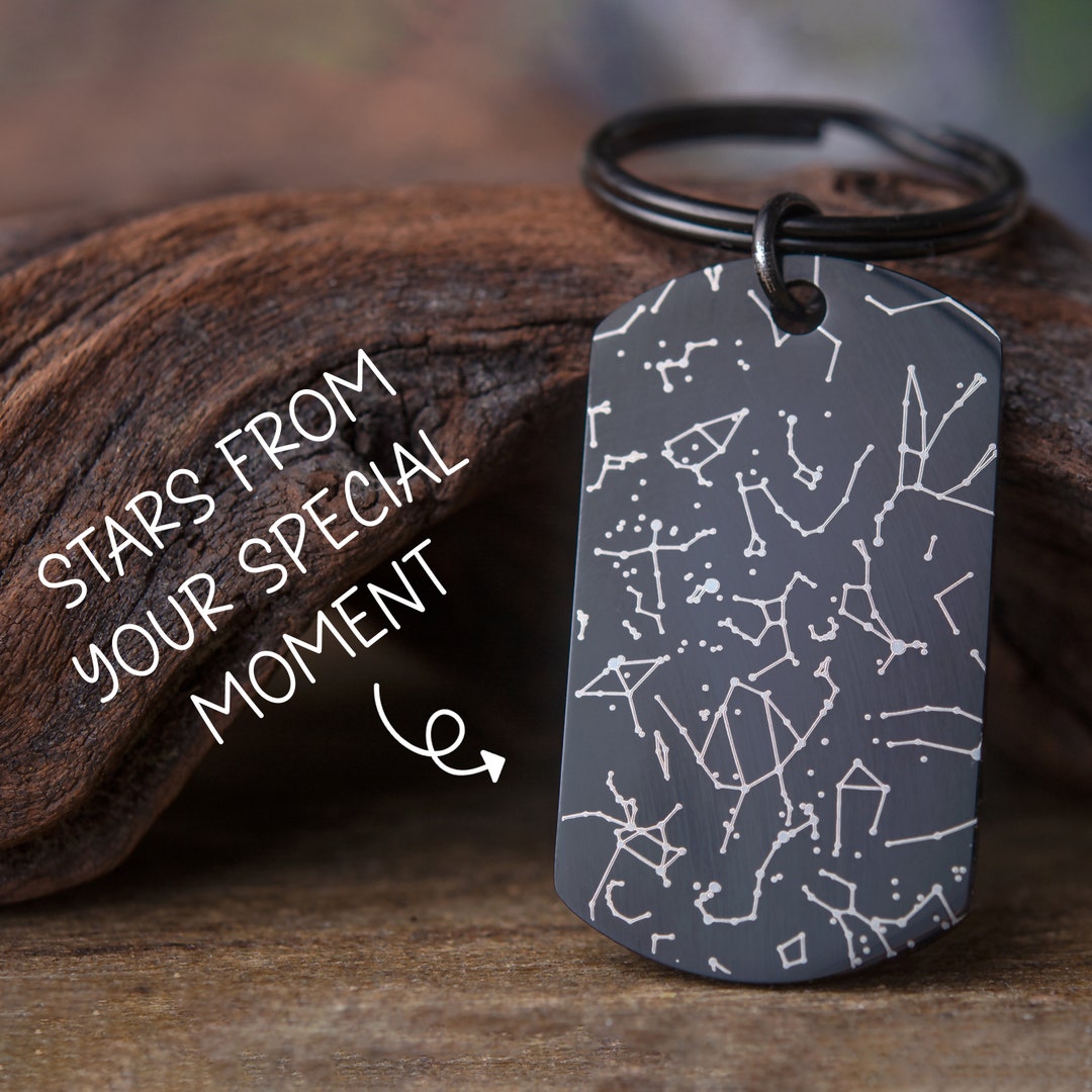 Custom Star Map Keyring Engraved - Il 1080xN.5245605748 7nrg 