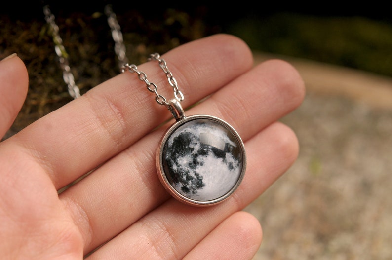 Custom Moon Phase Necklace, Custom Birth Moon, Personalized Necklace, Moon Necklace, Personalized Jewelry, Personalized Gift, Custom Jewelry image 7