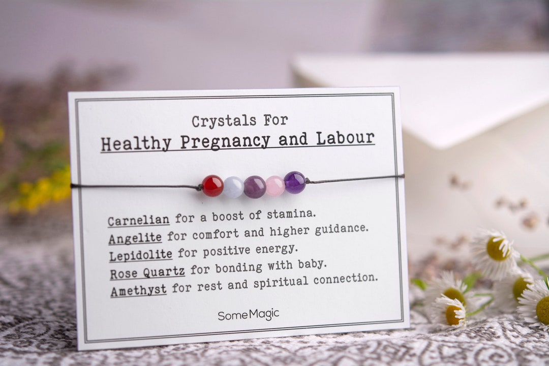 Crystals for Healthy Pregnancy and Labor Healing Gemstone Etsy