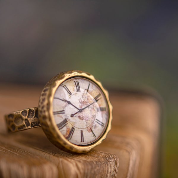 Clock Ring - Etsy