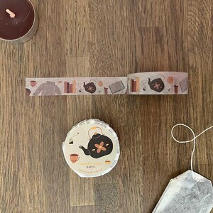 Washi Tape Dune Forest Masking Tape 10 M X 1,5 Cm Decoration Books Flowers  Craft Materials Washi Tape Set Washi Tape Sale Pink Cute Washi 