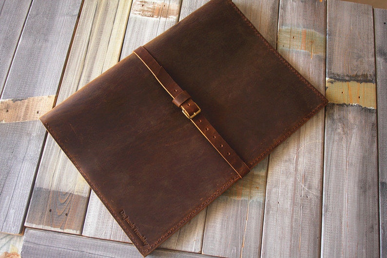 Personalized Leather Laptop Case Macbook Air 13 Inch Sleeve Etsy