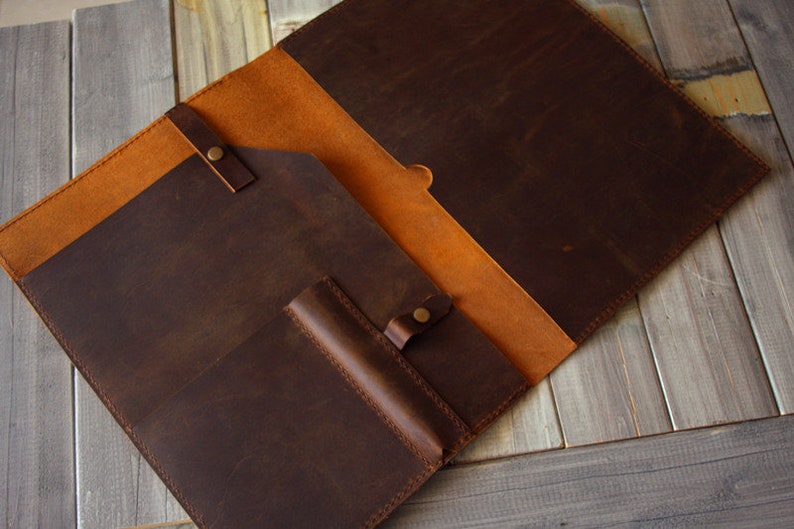 Personalized Leather Laptop Case Macbook Air 13 Inch Sleeve Etsy