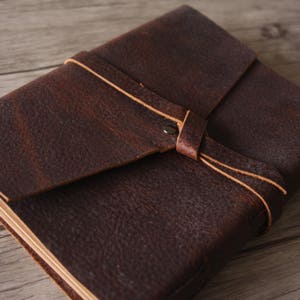 Custom Leather Journal Leather Notebook Covers, Handmade Sketchbook Journal, Diary Journal, Guestbook Journal