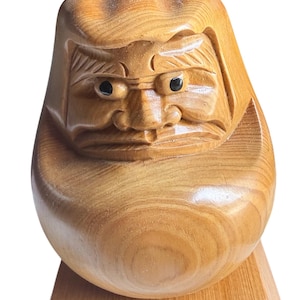 Wooden Daruma - Etsy