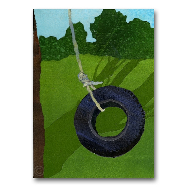 Tire Swing - Etsy