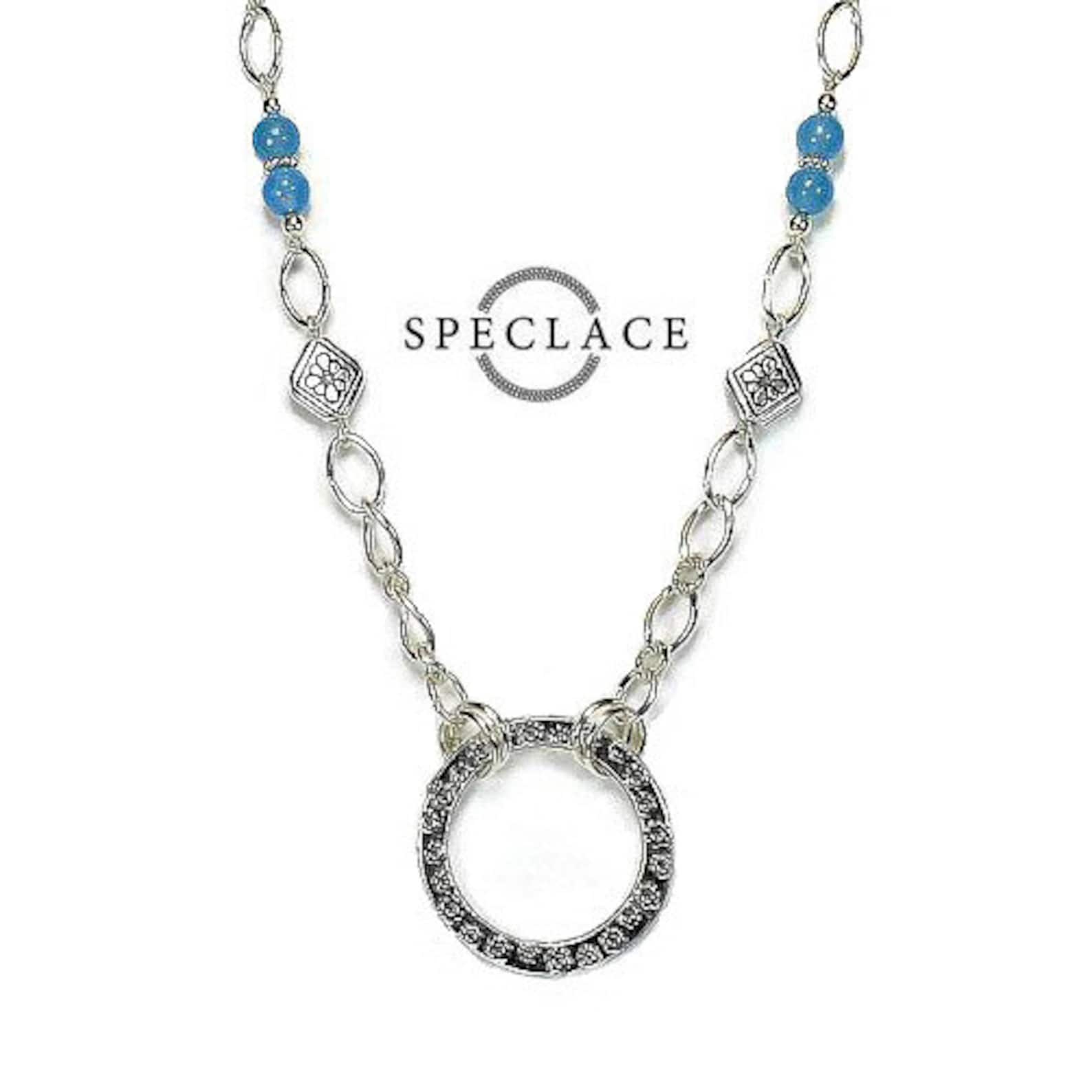 EYEGLASS NECKLACE GLASSES Chains Spectacles Holder Blue Glasses Chain