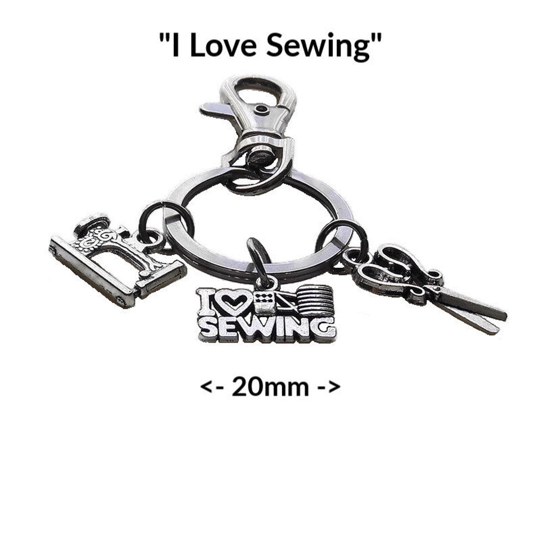 KEYCHAIN With CHARMS Key Holder Lanyard Keychain Accessory Etsy