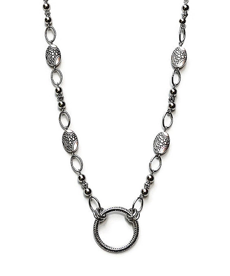 EYEGLASS HOLDER GLASSES Chain Necklace Silver Spectacle Chain Etsy