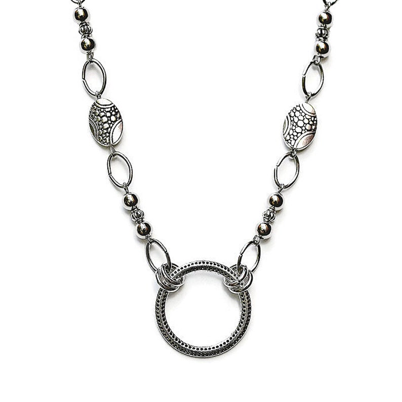 EYEGLASS HOLDER GLASSES Chain Necklace Silver Spectacle Chain Etsy