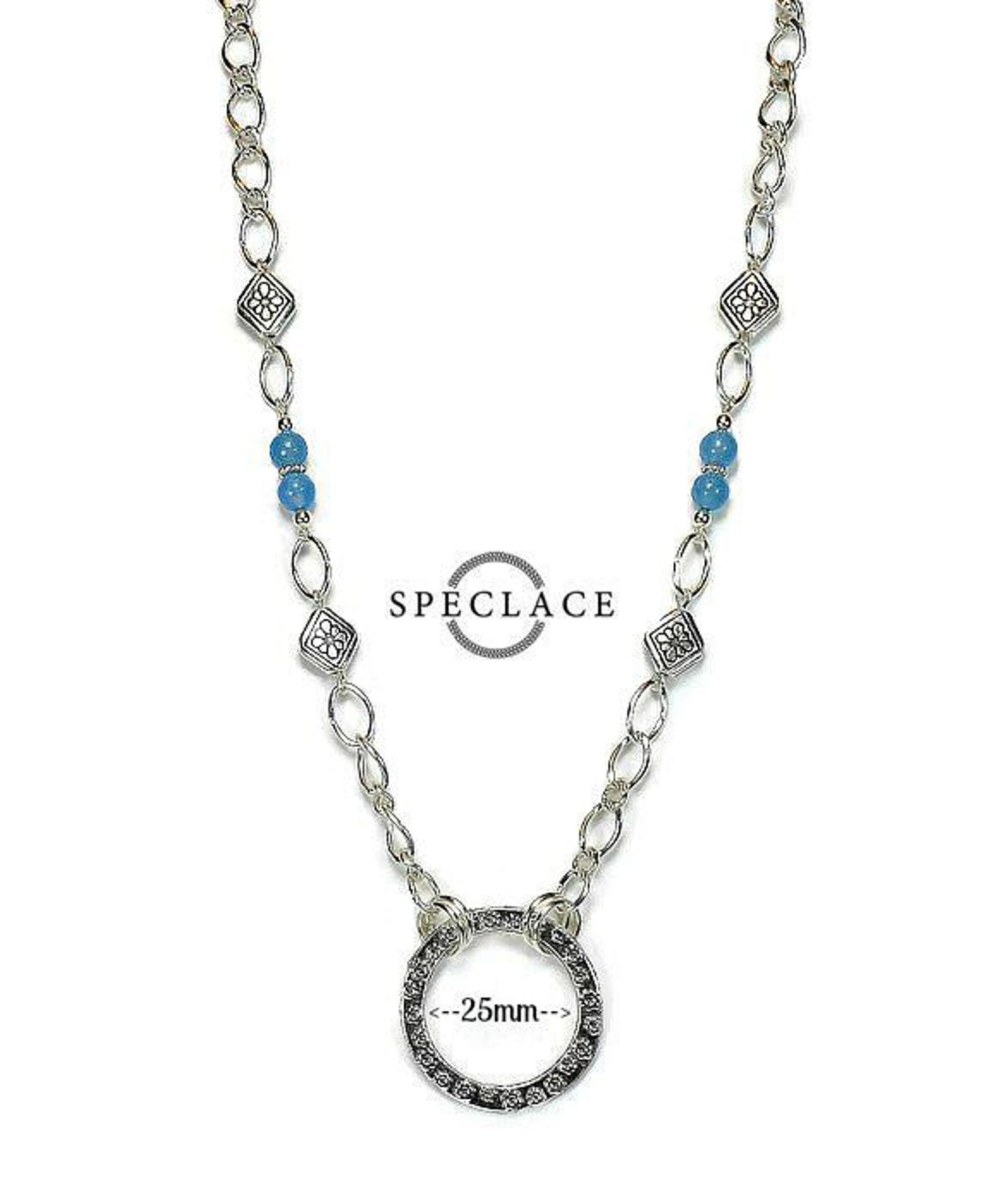 EYEGLASS NECKLACE GLASSES Chains Spectacles Holder Blue Glasses Chain