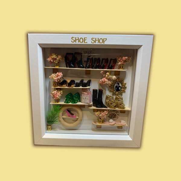 Dollhouse Miniature - Magasin de chaussures