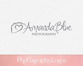Premade logo design - Photography logo - photography watermark camera logo design template. DIY psd logo template