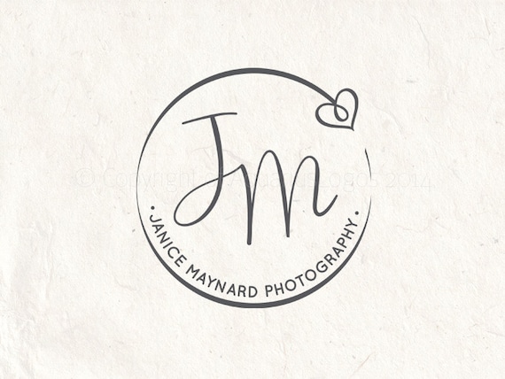 Photography logo digital download premade logo design | Etsy