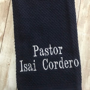 Personalized Name /Phrase Custom Embroidered Hand Towel