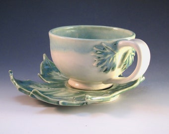 Elven Teacup and Saucer