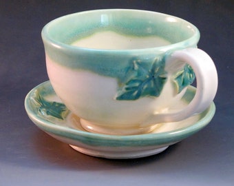 Elven Teacup and Saucer