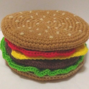 Cheese Burger Coaster Set of 6