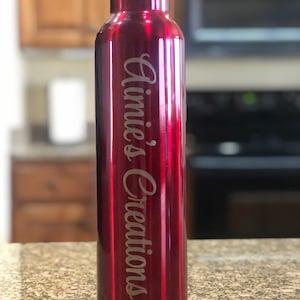 Add a Name to your water bottle!