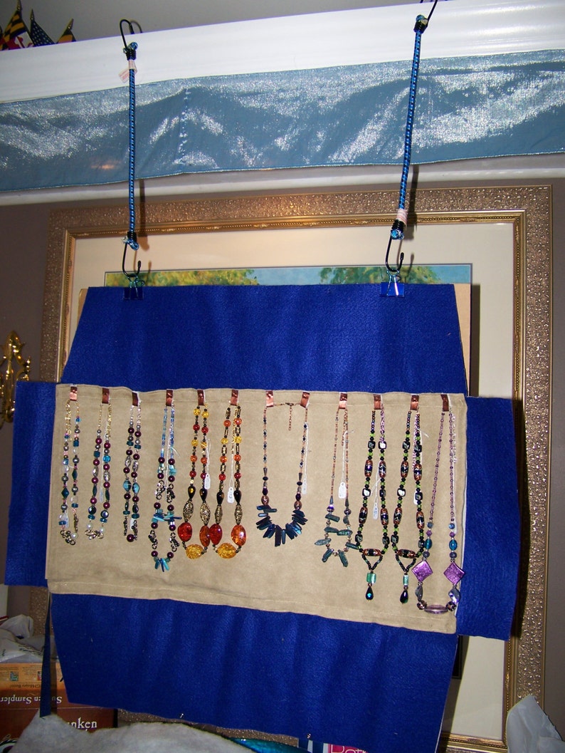 Jewelry Roll Pattern Craft Show Display Necklaces Jewelry Etsy